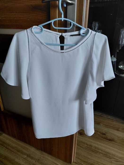 Bluzka z wiskozy Massimo Dutti