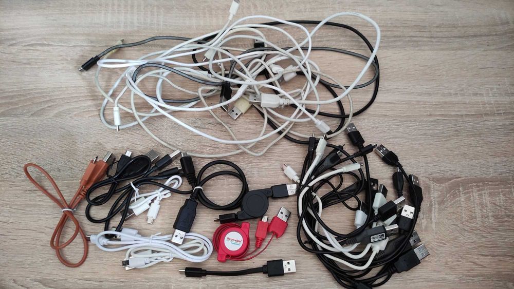 Лот 20шт кабеля microUSB