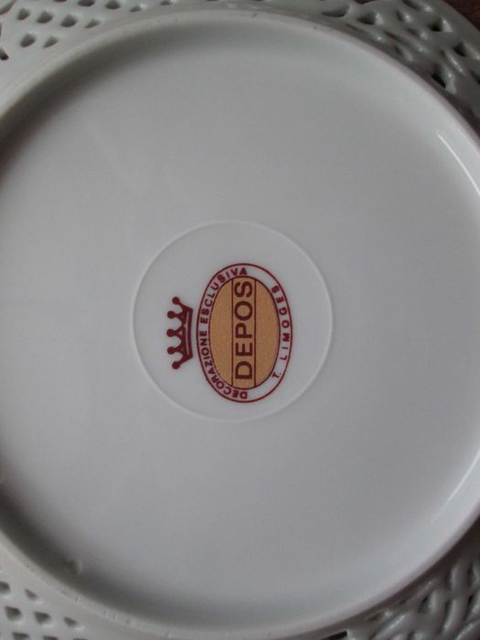 Prato Limoges Rendilhado