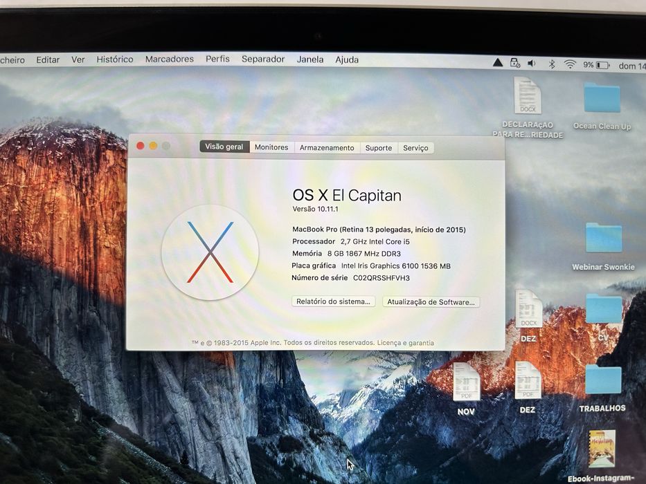 MacBook Pro Retina 13" (2015) | Intel i5 | 8GB RAM | New Apple Screen64283824390403123