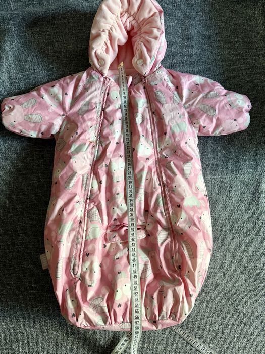Зимовий комбінезон мішок конверт Lenne Baby 62 см,