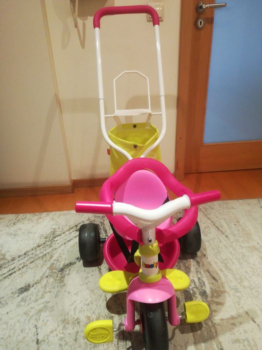 Triciclo menina cor de rosa