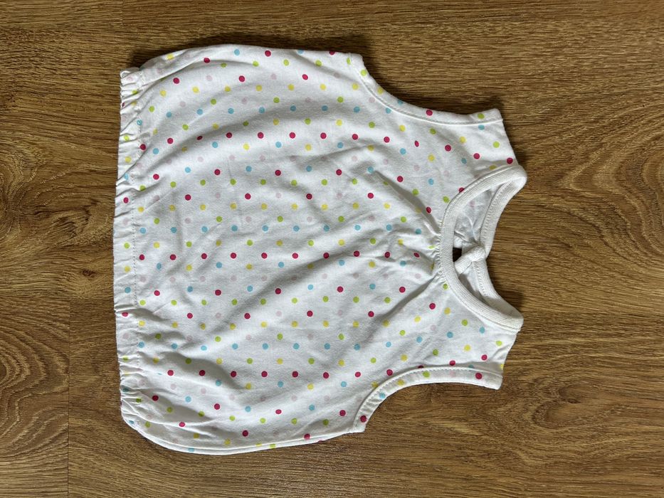 Bluzka Bluzeczka dziewczęca w kropki Rozmiar 62 cm