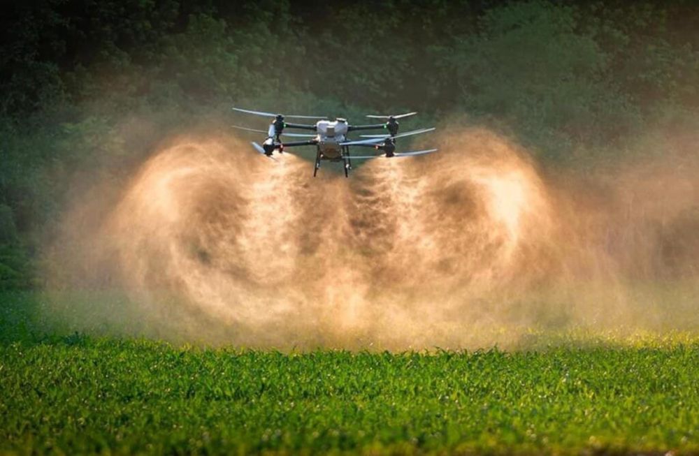 Послуги агродрона DJI agras T50