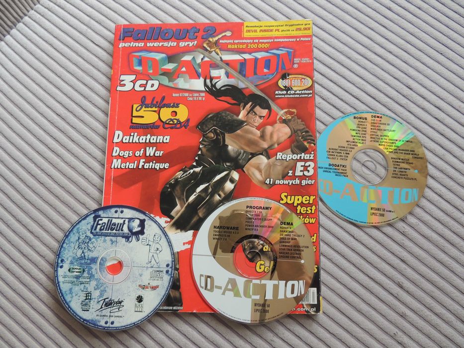Czasopismo CD Action nr. 7/2000