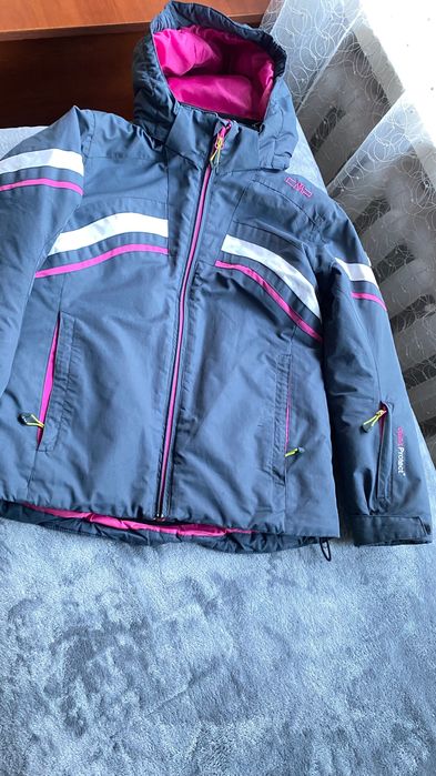 Штани демі/зима 122-128 сірі на дівчинку