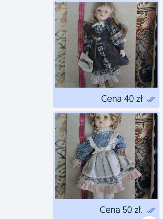 Stare lalki kolekcjonerskie