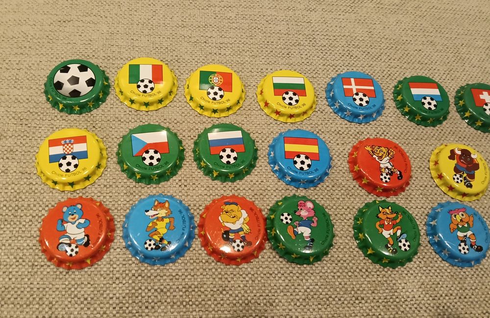 Caricas Futebol 96 das chicletes Vidal