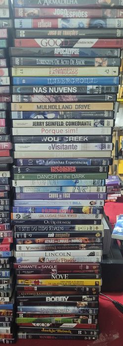 coleção com 750 DVD´s em bom estado