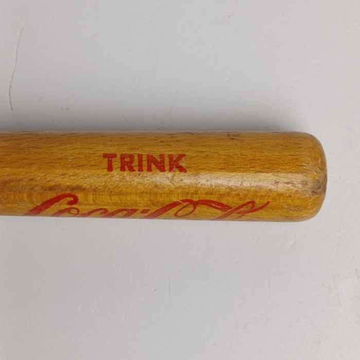 Otwieracz do butelek Coca-Cola | lata 60. | vintage | reklama | drewno | 14 cm