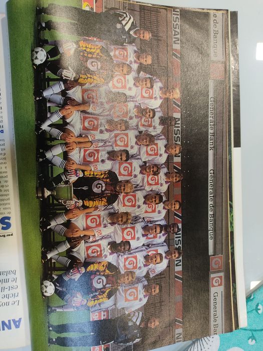Revista liga Bélgica 1995/ 1996