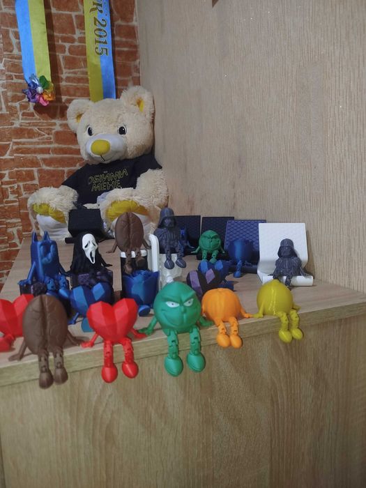 3D іграшки на будь-який смак