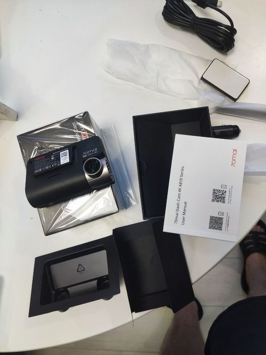 4к якість + GPS швидкість пише 70mai Dash Cam A510 A510S A810S