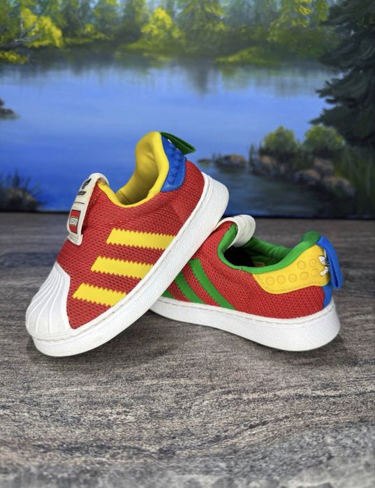 Кросівки дитячі Adidas Lego x Superstar 360 I ‘Pantone’ 21 розмір