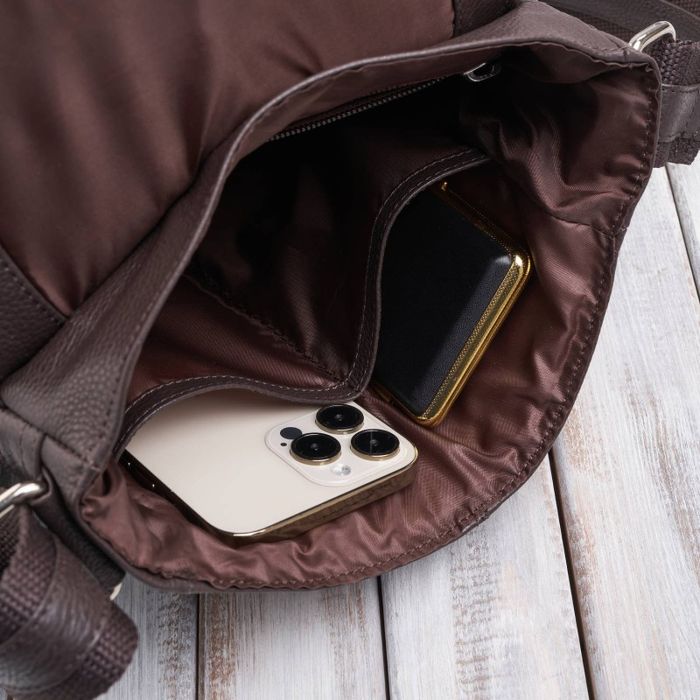 listonoszka męska na ramię klasyczna ze skóry naturalnej