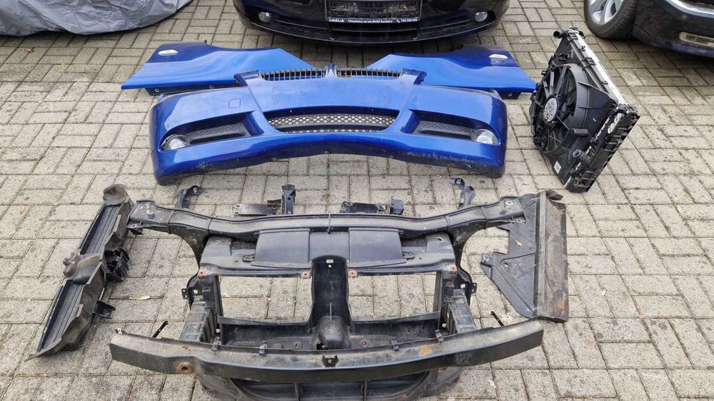 BMW E90 E91 Przód błotniki maska zderzak pas oryginał pod kolor