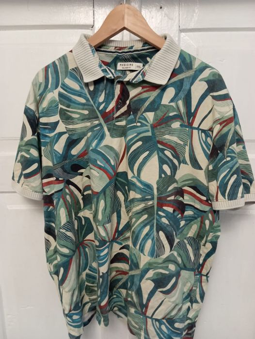Koszulka tropikalna z bawełny firmy medicine XL