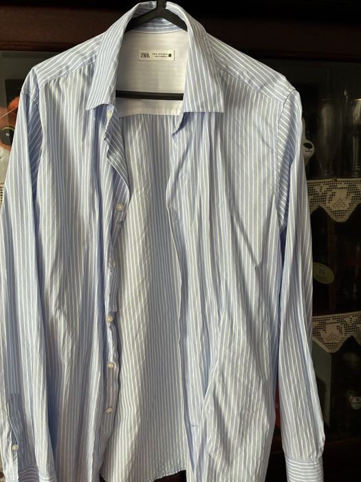 Zara camisa azul