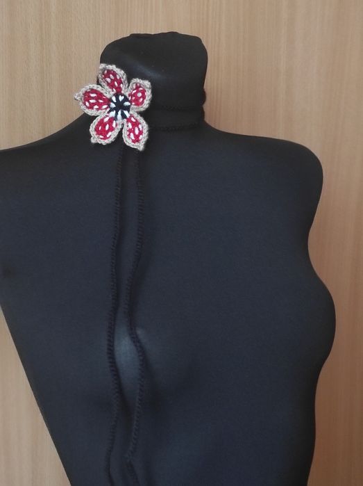 Naszyjnik demogorgon choker Stranger Things