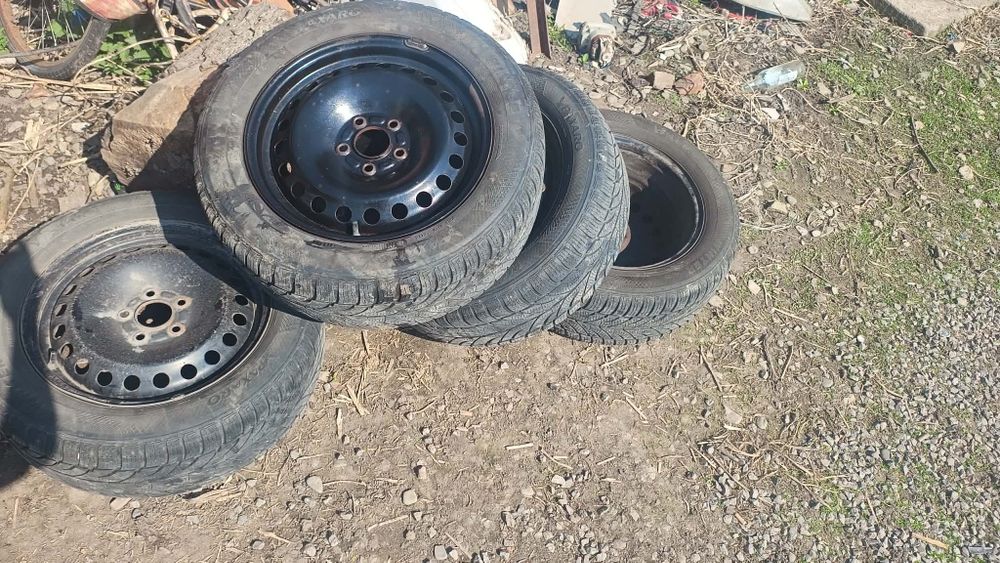 Felgi  stalowe i opony zimowe