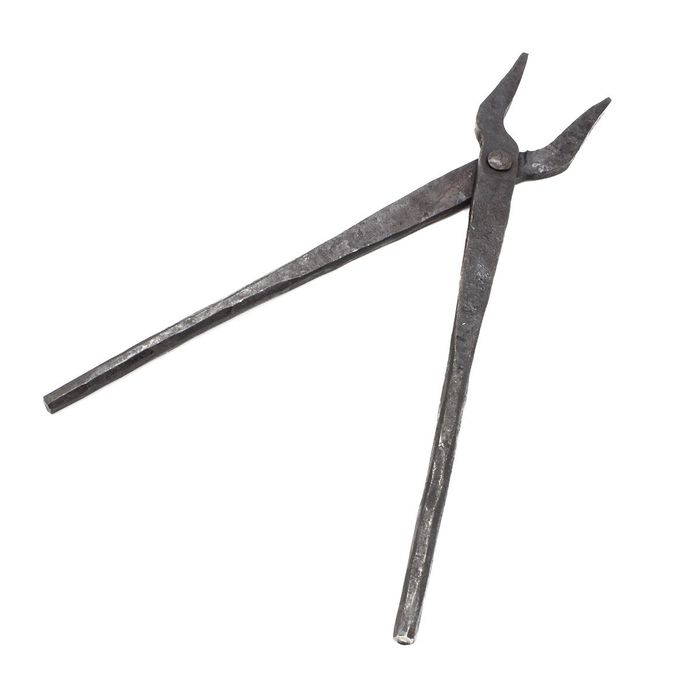 szczypce kute z płaską główką 31cm (VM)