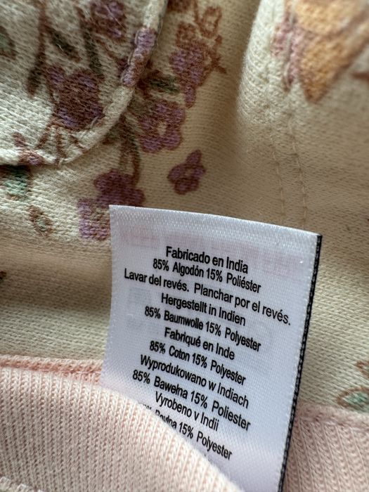 Bluza z kapturem w kwiaty - Next - 74-80 - nowa