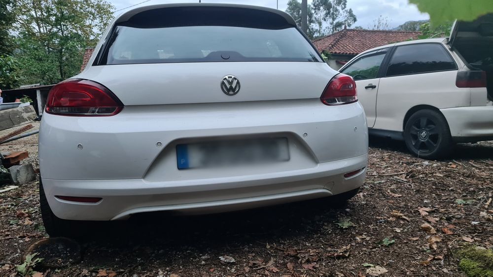 parachoque traseiro scirocco original