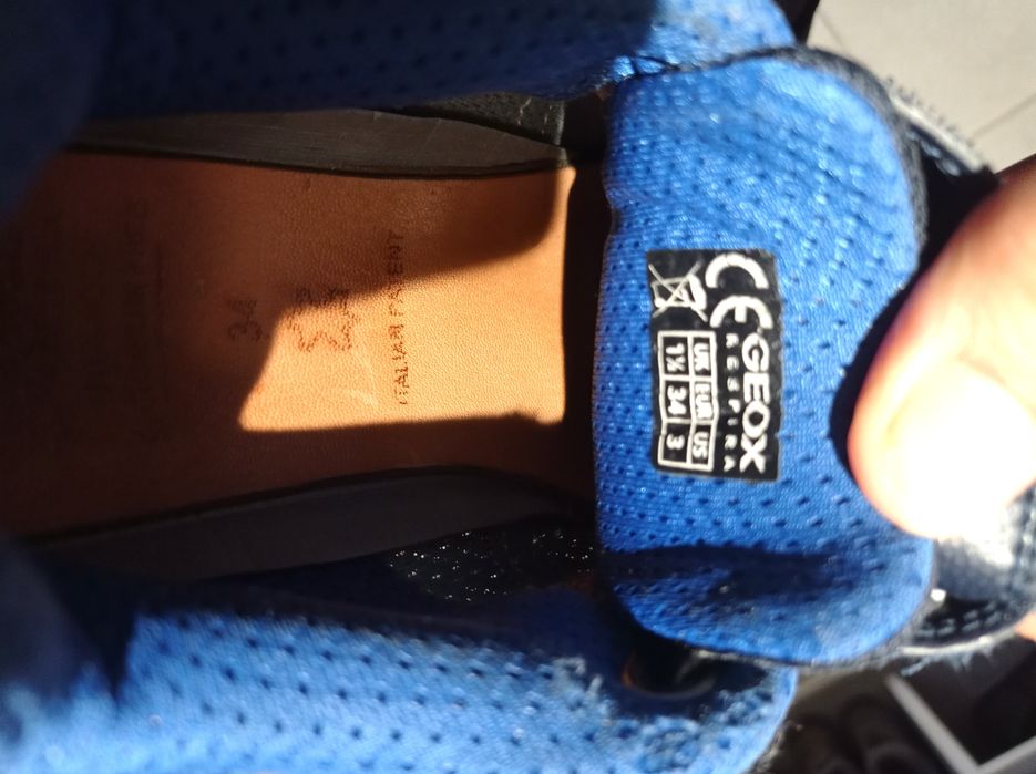 Adidasy, półbuty Geox r. 34,  świecące