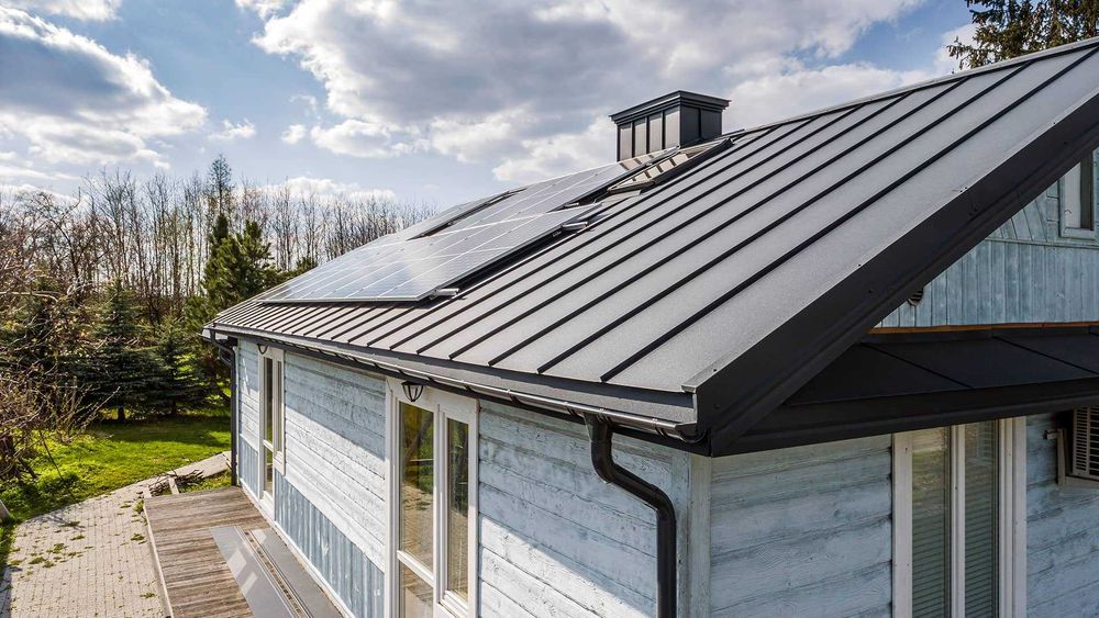 BLACHA NA RĄBEK stojący na felc click zatrzask klik panelowa płaskie