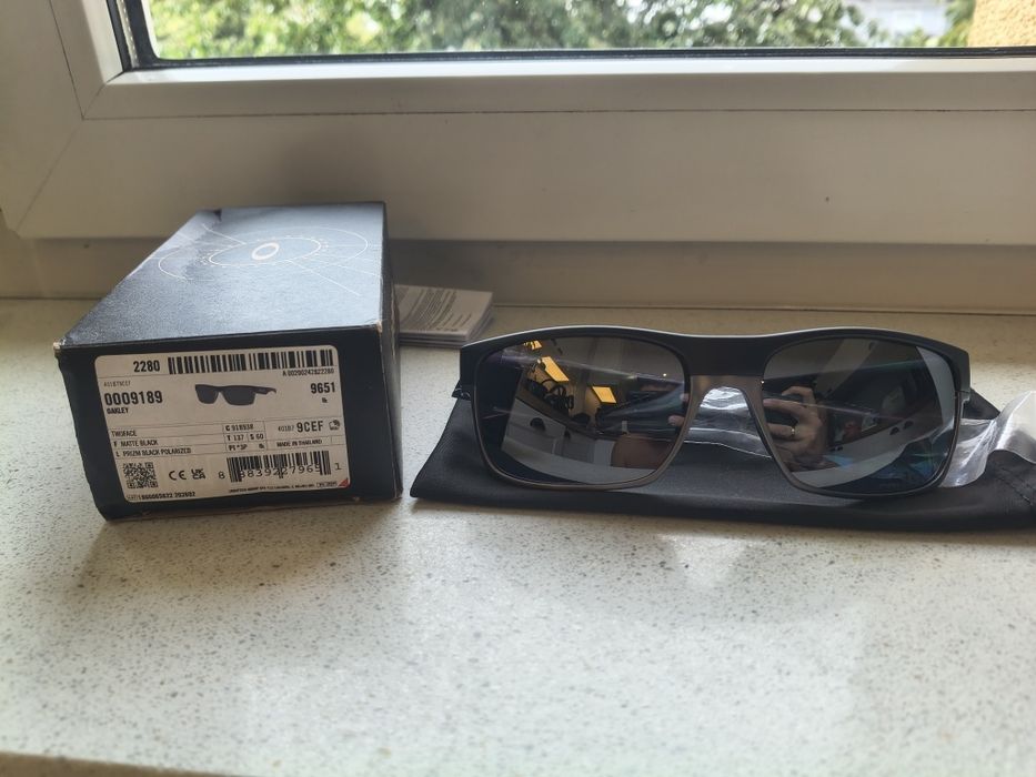 Oakley Twoface 918938 matte black, Prizm black polarized nowe oryginalne
