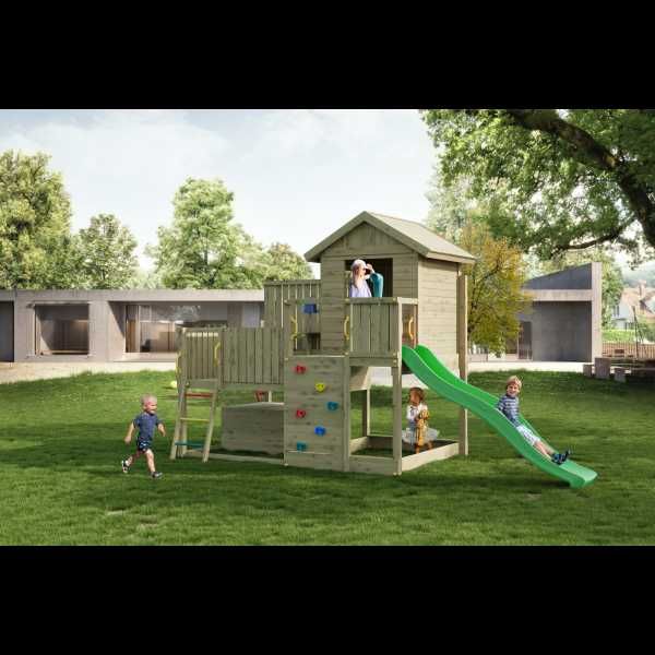 Plac zabaw, Nowoczesny domek dla dzieci, Stolik, Dostawa gratis