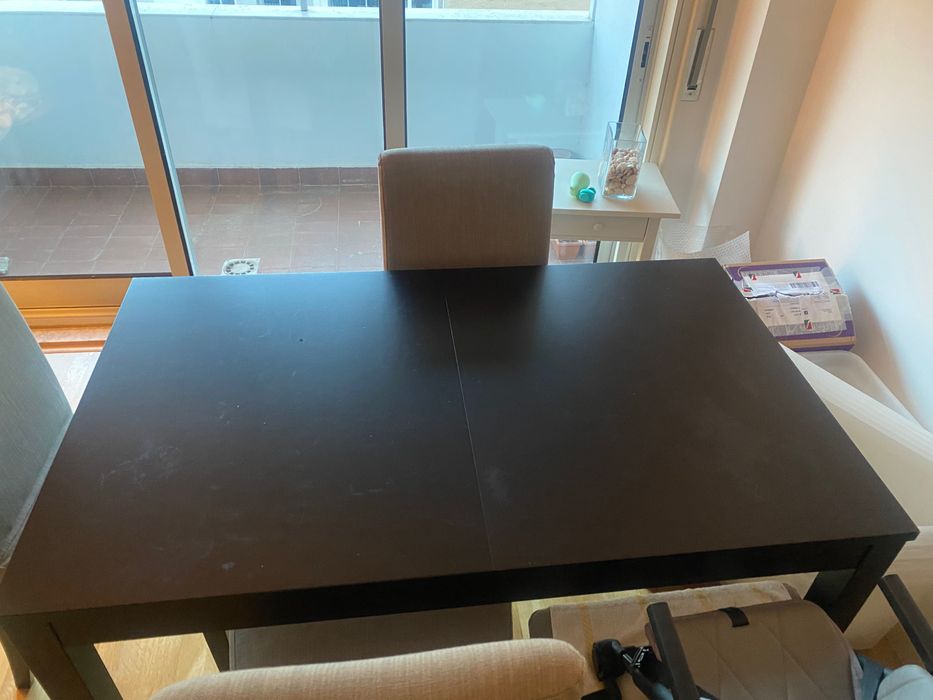 Mesa de jantar extensível Ikea Tonstad