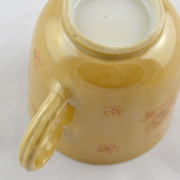 Rara Chávena de café, dourados e “rouge de fer” – séc. XVIII -Qianlong