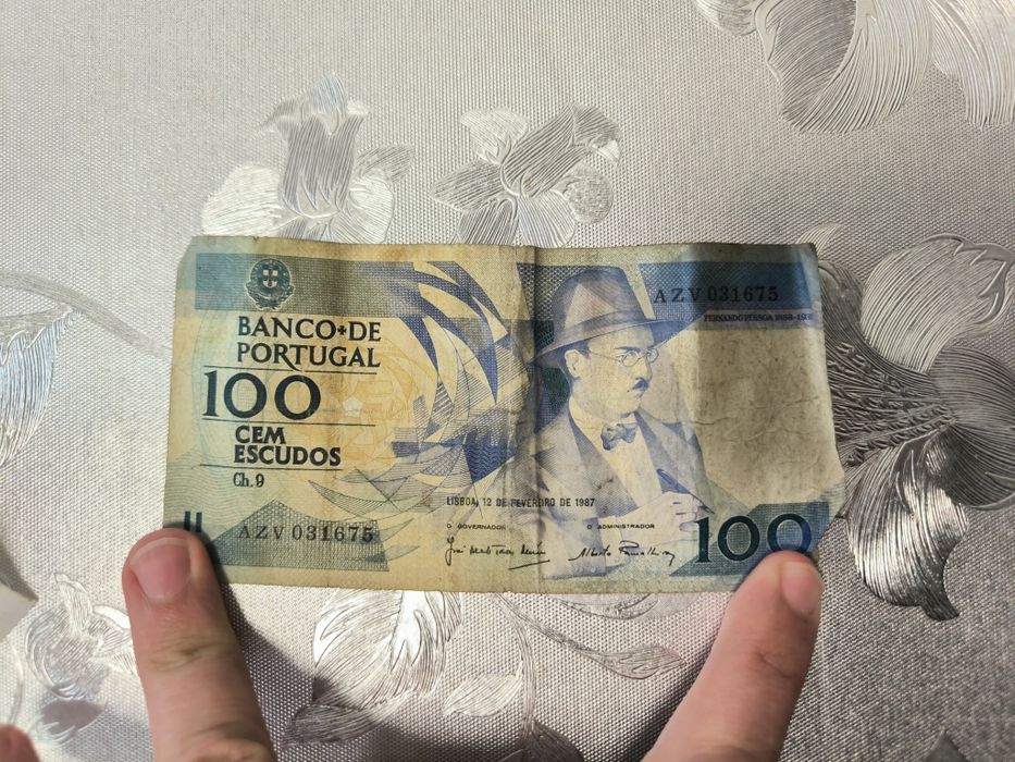 Notas de Escudo anos 80