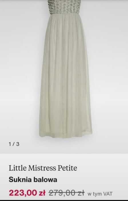 Nowa długa sukienka M