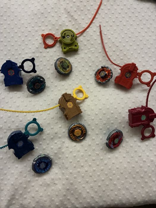 6 beyblades Metal Fusion/Metal Masters