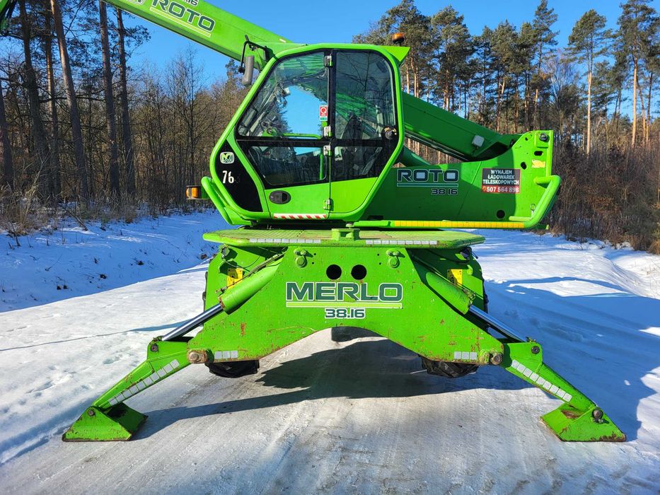 Ładowarka teleskopowa Merlo Roto 38.16, Manitou, JCB