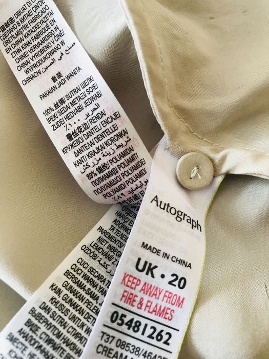 Шовк топ 100% натур шовк Autograph розм XXL, 52 шелк комбінація