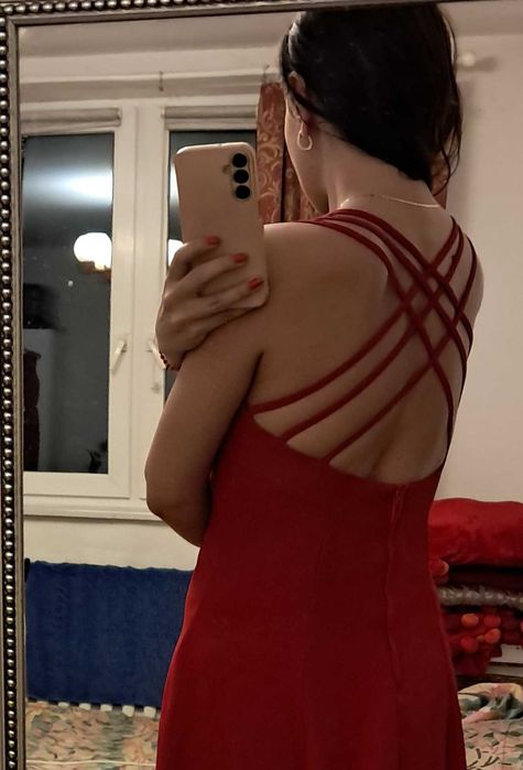 Czerwona sukienka rozm. M