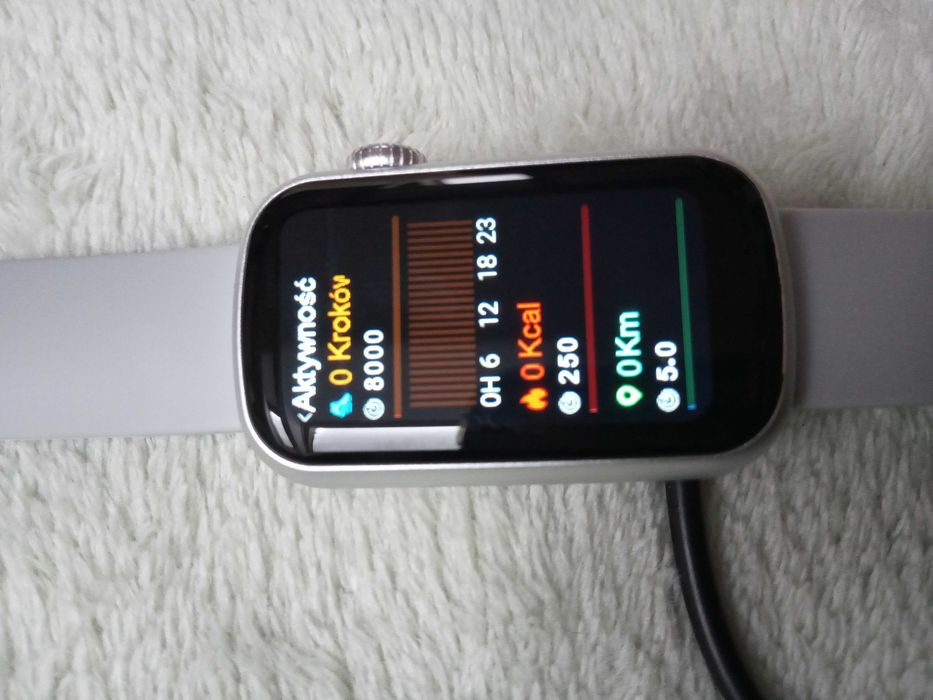 GARETT Action Smartwatch Ciśnieniomierz Pulsoksymetr Wodoszczelny GWAR