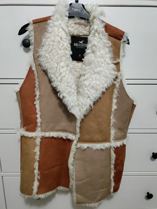 Kamizelka damska Sherpa Hollister