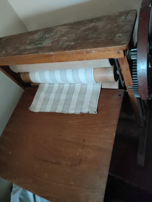 Stary niemiecki magiel ręczny