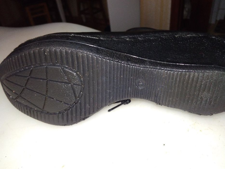 Сапоги зима кожа