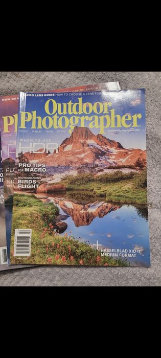 Zestaw 10 amerykańskich magazynów czasopism Outdoor Photographer