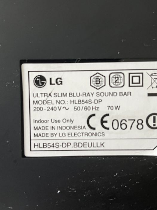 Barra de Som LG HLB54S-DP com coluna