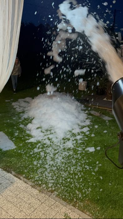 Piana party maszyna 3000 vat wat przy basenie impreza wytwornica piany