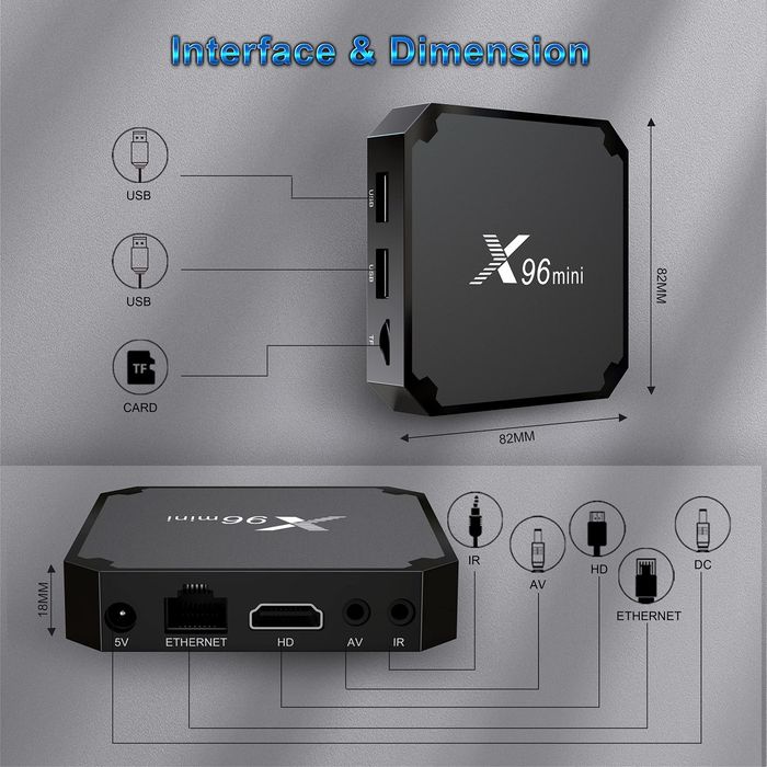 TV Box Android X96 mini