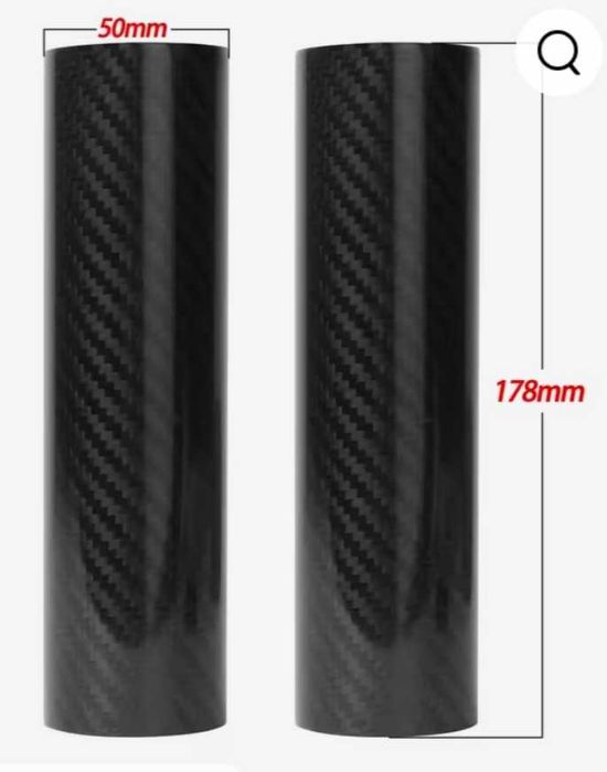 Захист передньої вилки для мотоцикла ( карбонн)