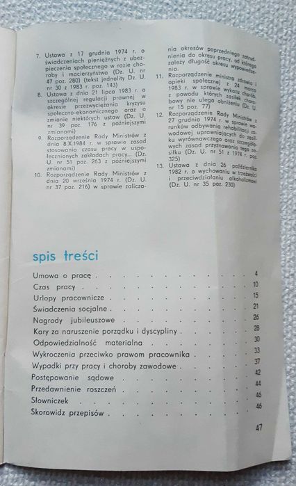 Książka "Zanim zwolnią cię z pracy porady prawne"