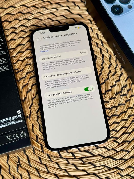 iPhone 13 Pro Max — novo (bateria 100%)
